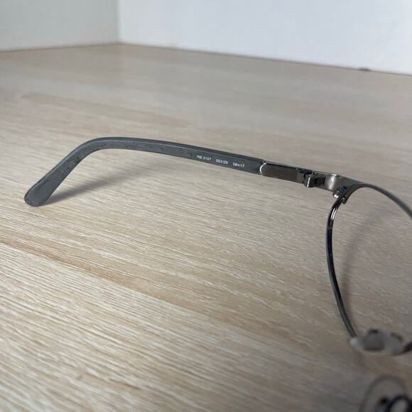 Ray-Ban RB3107 004/29 Sunglasses Black Metal 58-17 FRAMES ONLY - Picture 4 of 9
